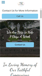 Mobile Screenshot of dixiememorialpetcemetery.com